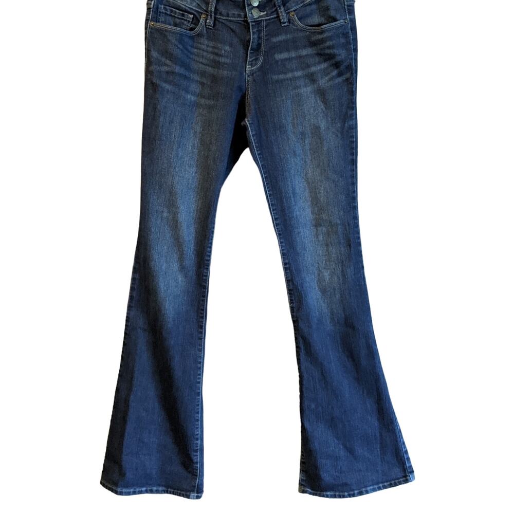 Bullhead Double Button Denim Flare Leg Jeans Size 11